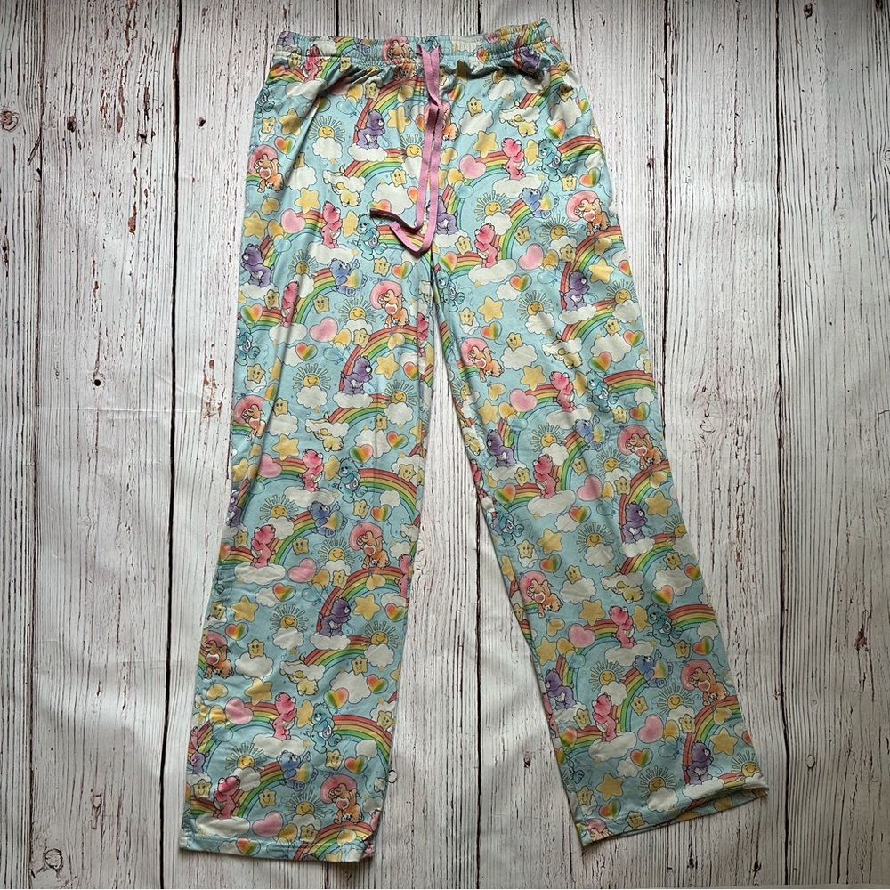Care Bears Multicolor Cartoon Pajama Pants